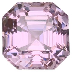 19.00 Carat Natural Loose Pink Kunzite Stone Asscher Cut Afghan Gemstone