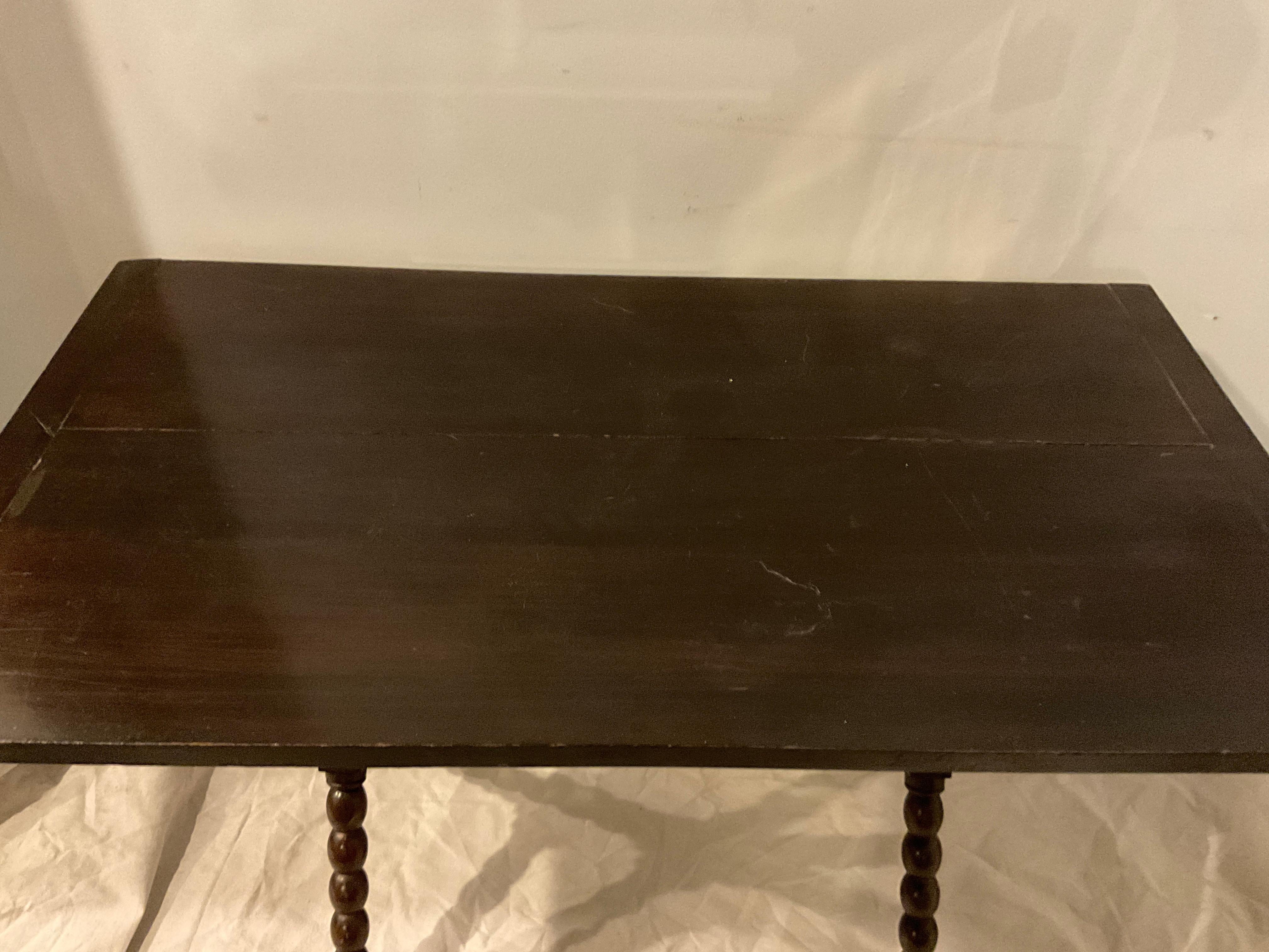 1900 English Bobbin Table For Sale 2