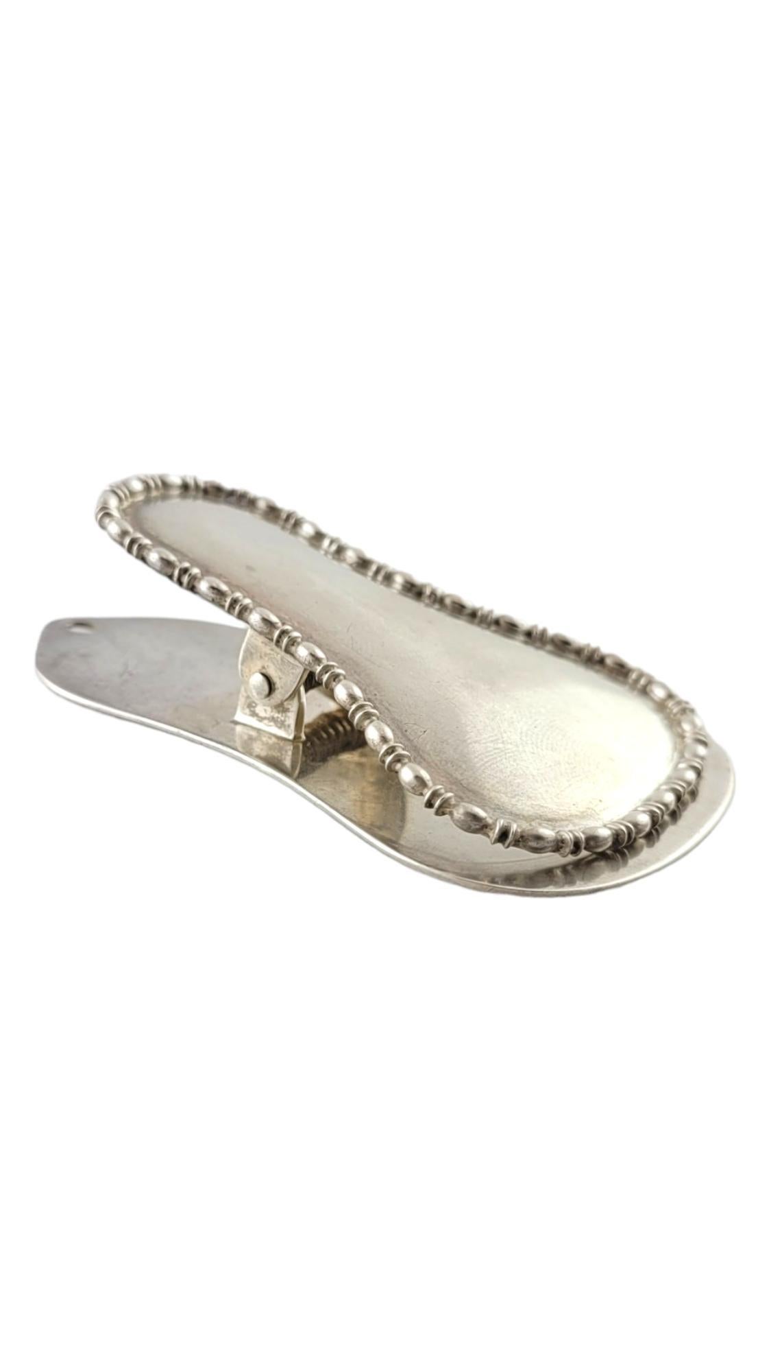 1900 Gorham Sterling Silver Paper Desk Clip

This vintage 1900 paper desk clip by designer Gorham was meticulously crafted from sterling silver with gorgeous detailing!

Size: 2 15/16