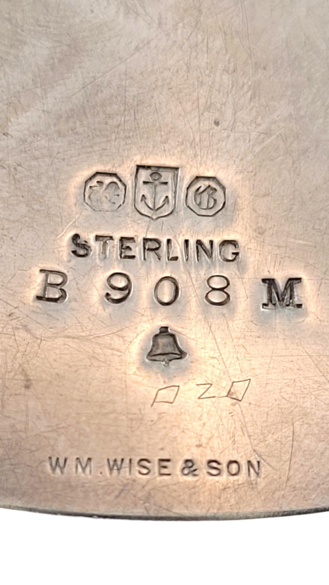 1900 Gorham Sterling Silver Paper Desk Clip #17884 3