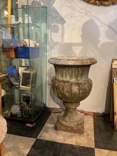 1900  Large Marble Garden Urn