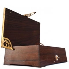 1900 Caja de palisandro Art Nouveau de Erhard & Soehne