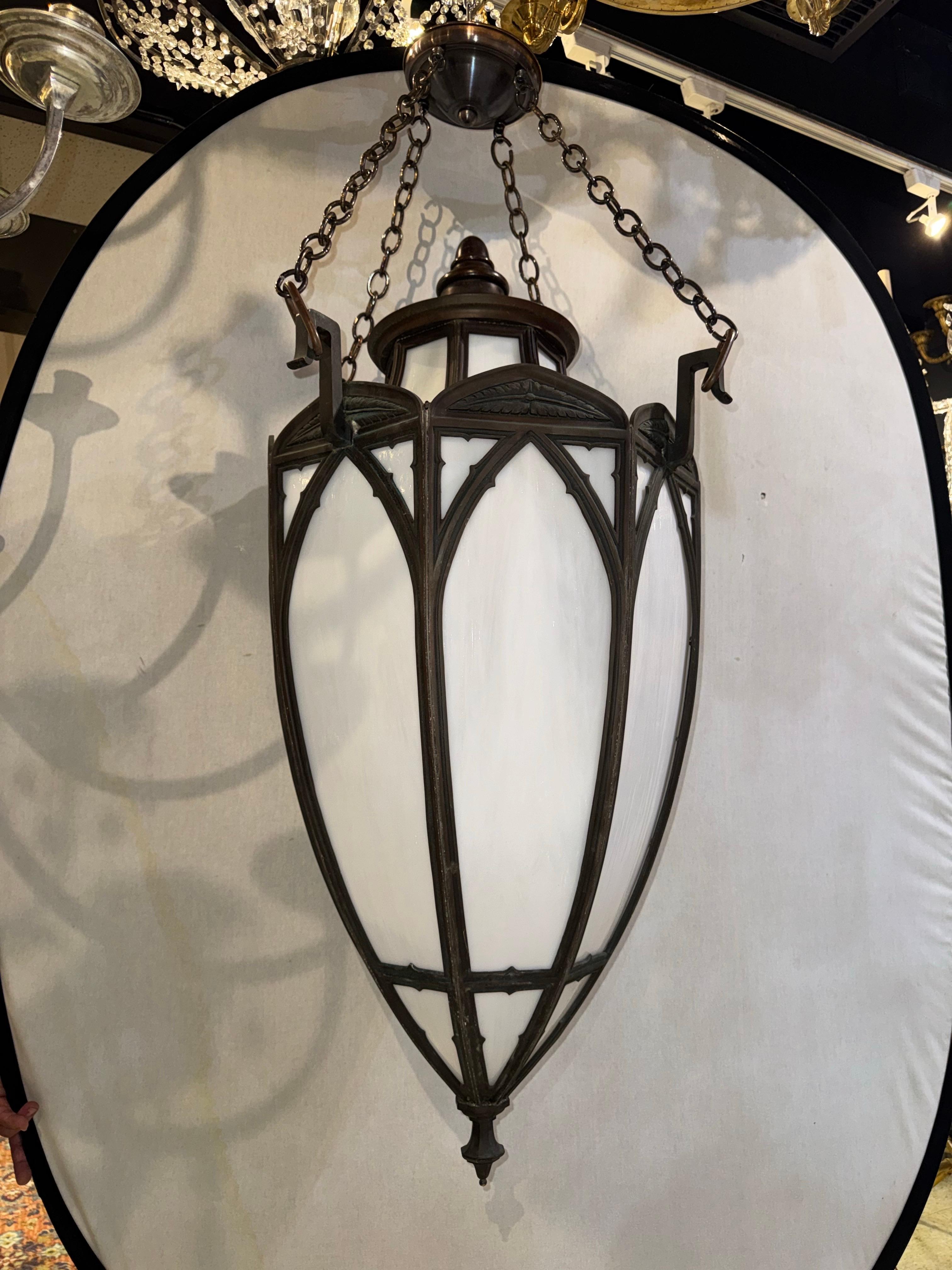 Bronzo Lanterna Caldwell del 1900 s in vendita