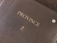 1900 Set of Five French Factory Portfolios in Leather