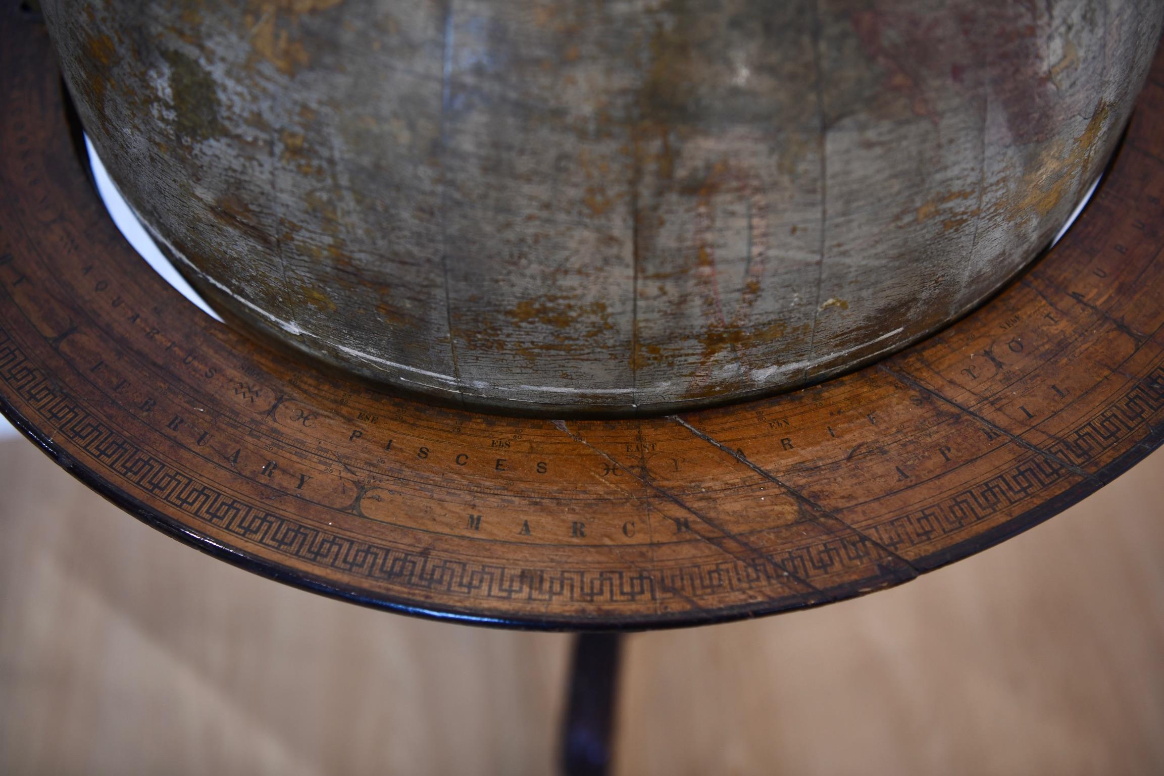 1900 Terrestrial Floor Globe For Sale 3