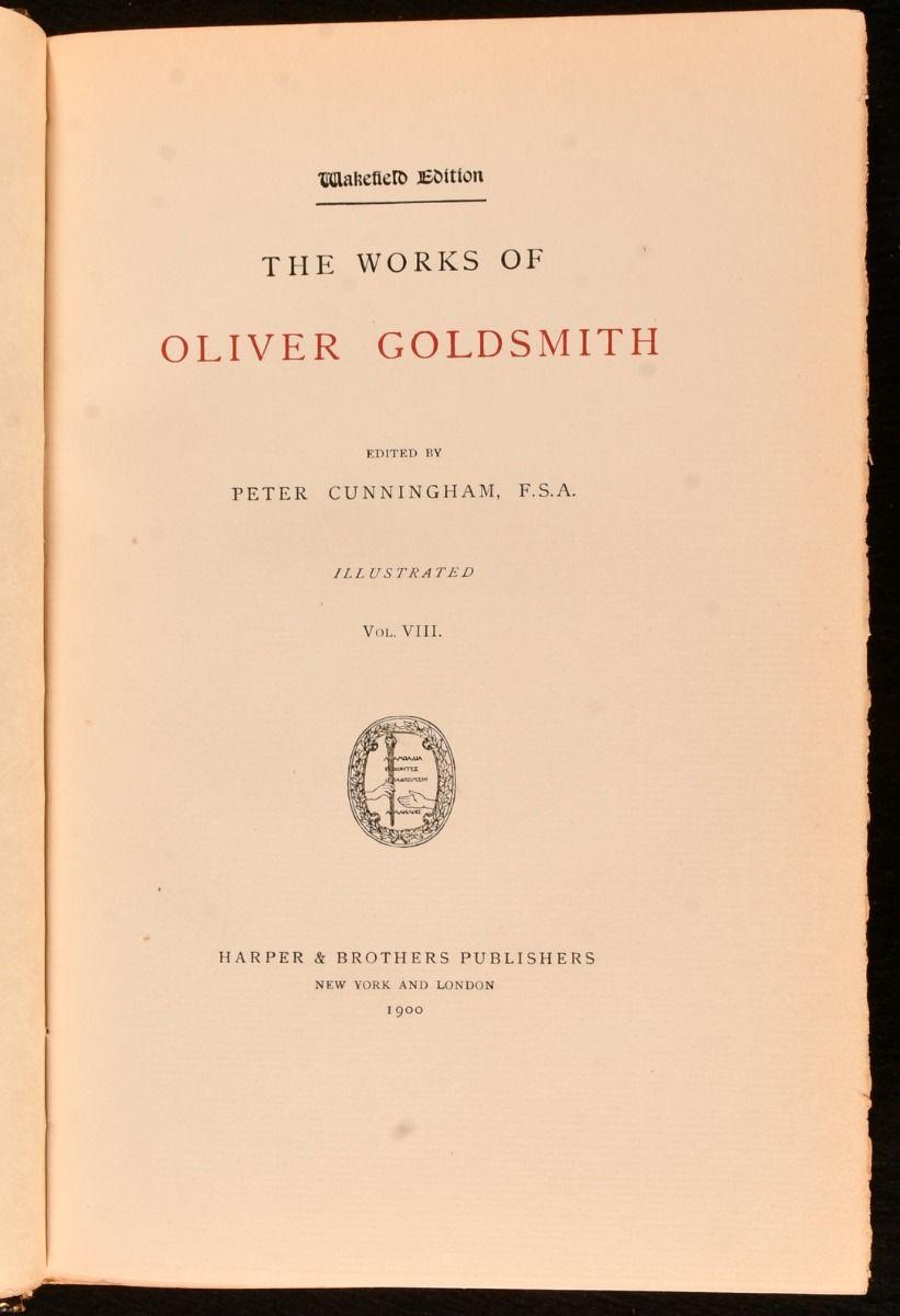 1900 The Works of Oliver Goldsmith For Sale 8