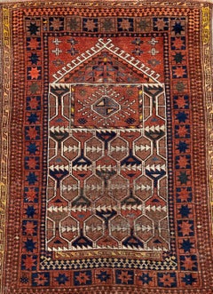 1900's Afghan prayer rug 5977y