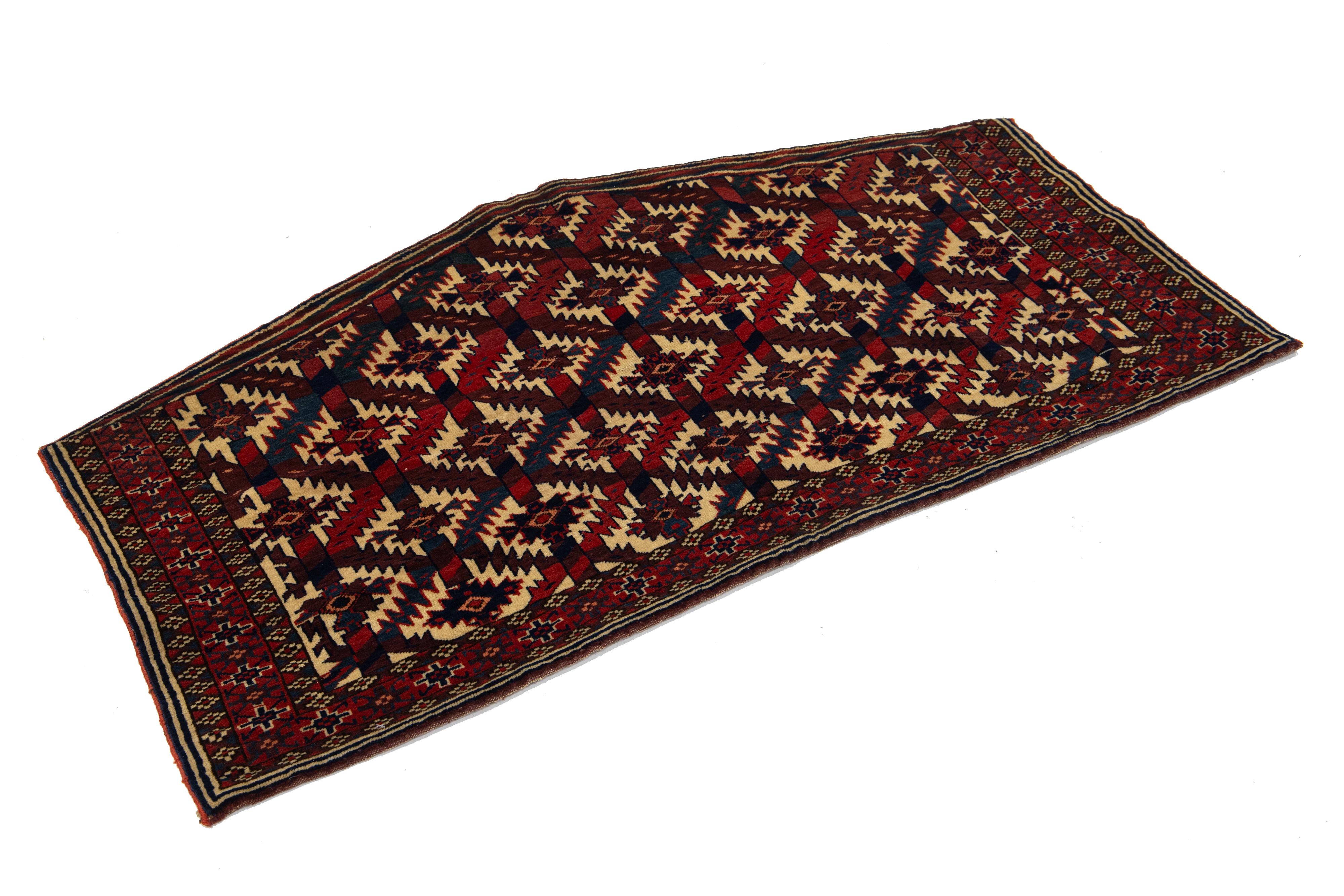 tapis afghan fait main