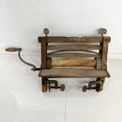 1900s Antique Hand Crank Washing Machine Wringer