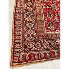 1900s Antique Indian Amritsar Rug