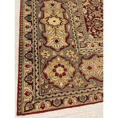 1900s Antique Indian Amritsar Rug