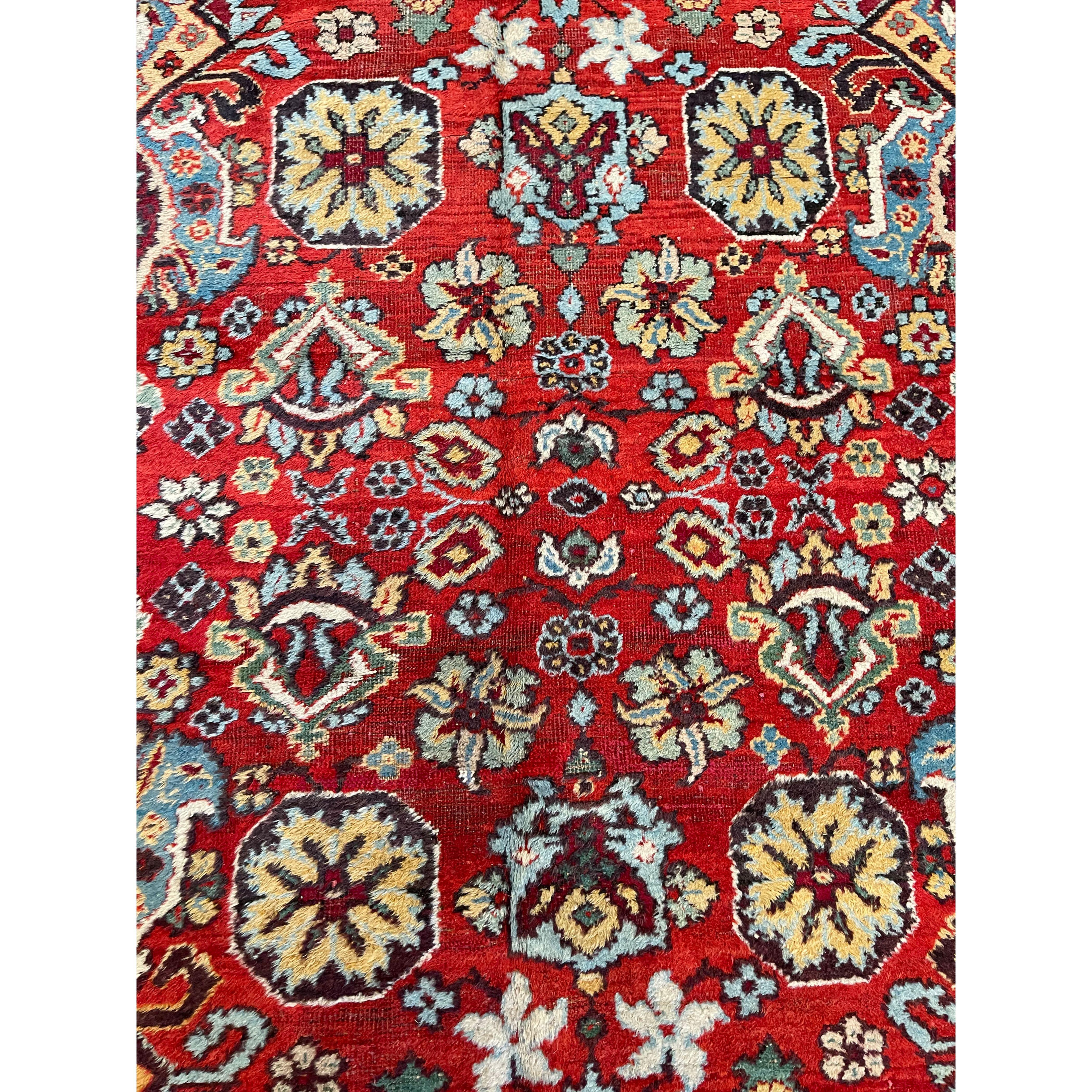 Other 1900s Antique Indian Amritsar Rug For Sale