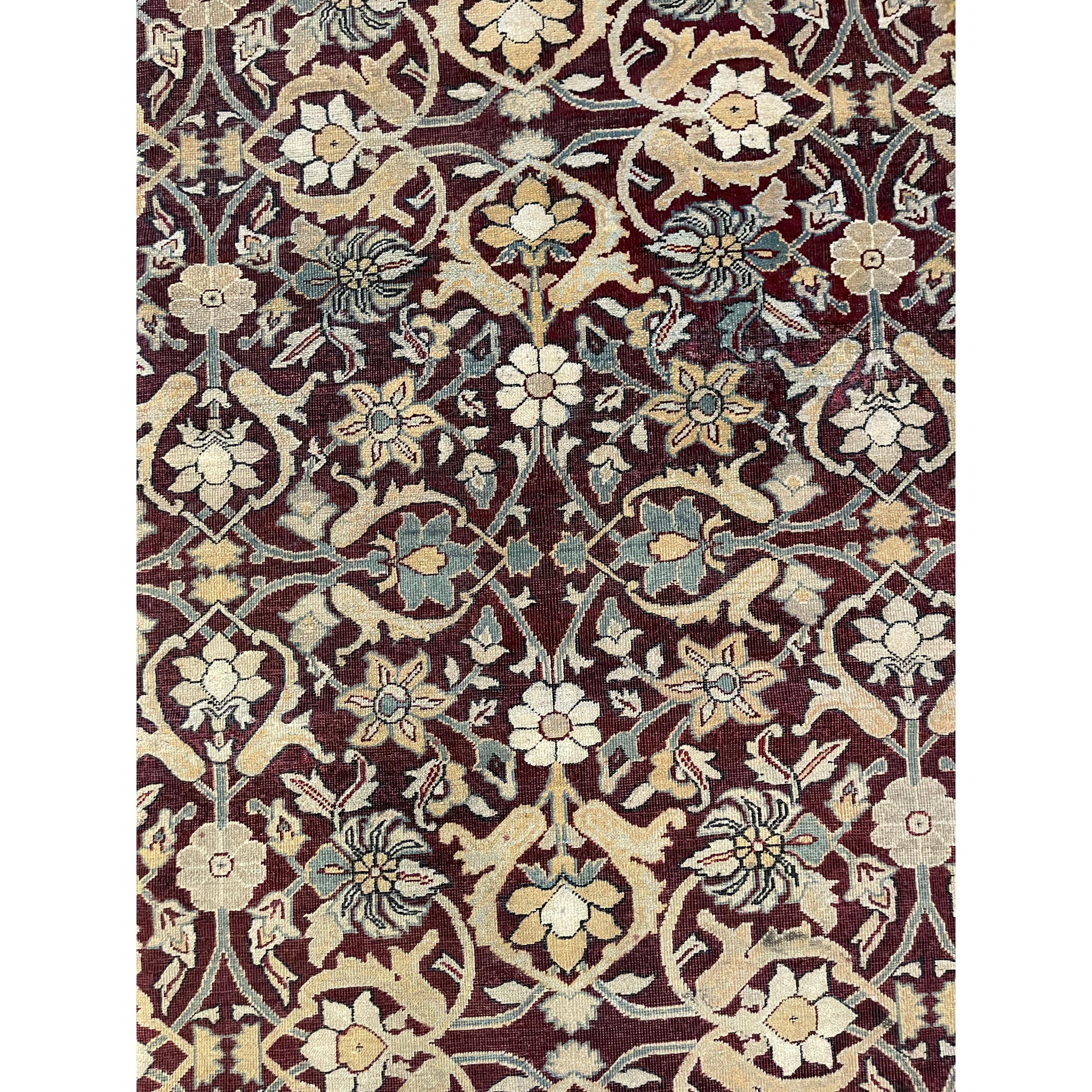 Other 1900s Antique Indian Amritsar Rug For Sale