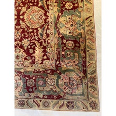 1900s Antique Indian Rug - 14'8'' X 12'0''