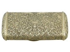 1900s Antique Italian Gold Snuff Box