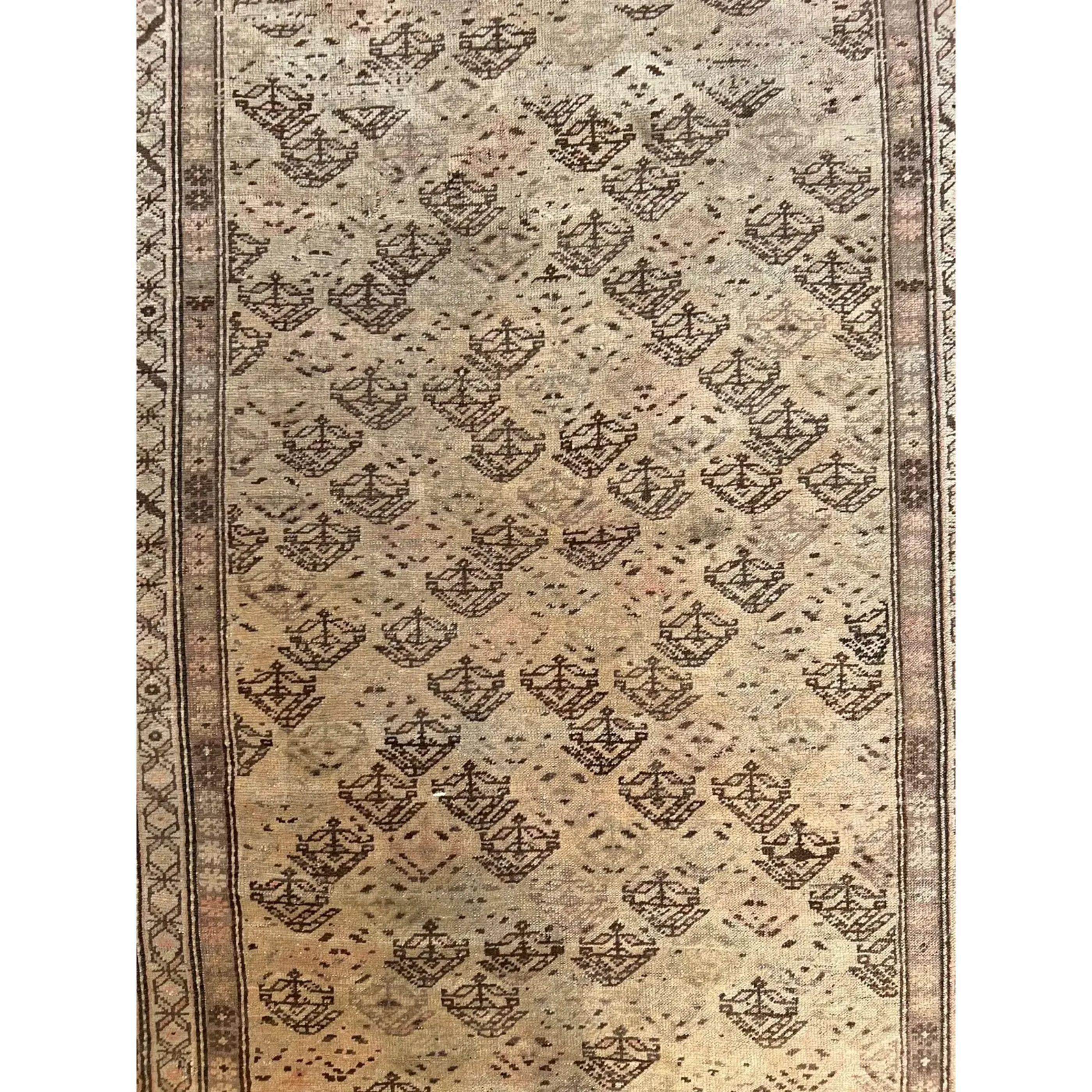 Persian 1900s Antique Karabagh Rug For Sale