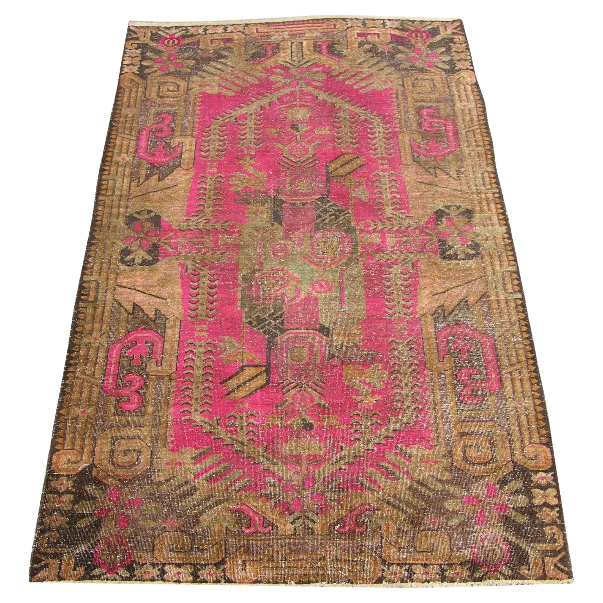 1900s Antique Khotan Samarkand Rug For Sale