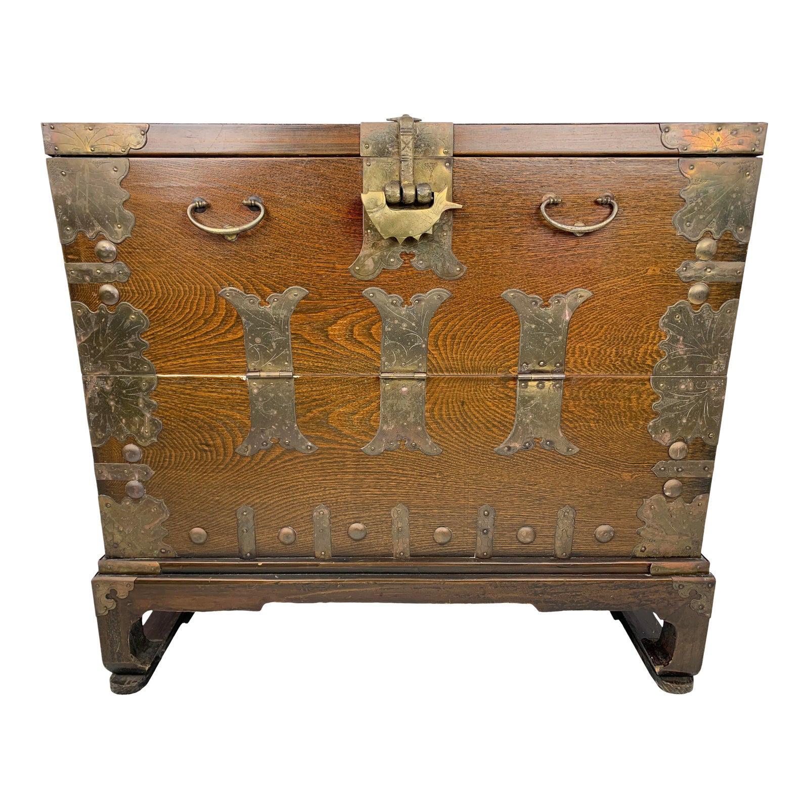 Rare Antique Metal Ice Box at 1stDibs