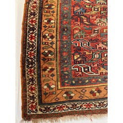 1900s Antique Persian Bidjar Rug