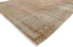 1900's Antique Persian Lilihan Carpet