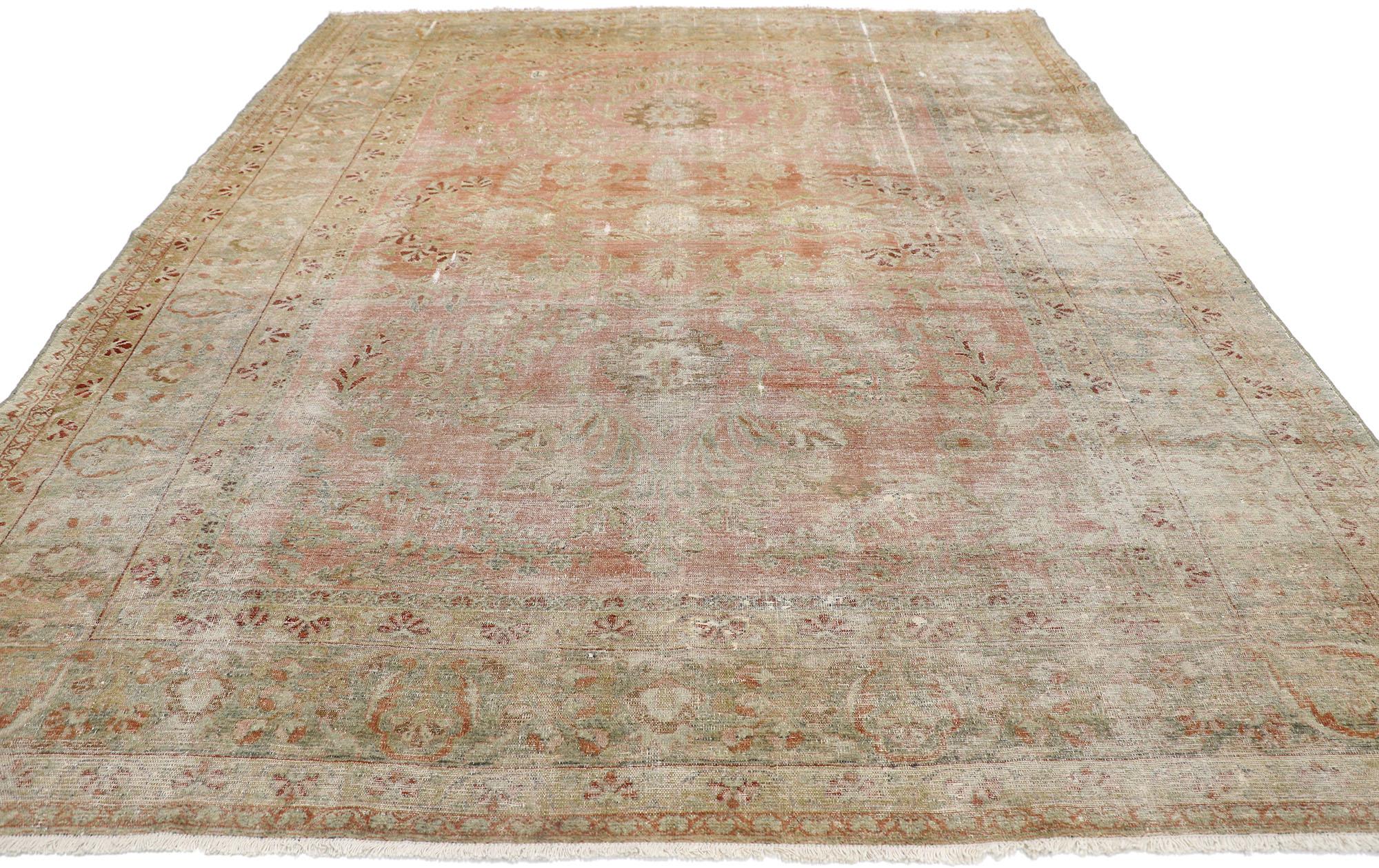 Sarouk Farahan 1900's Antique Persian Lilihan Carpet For Sale