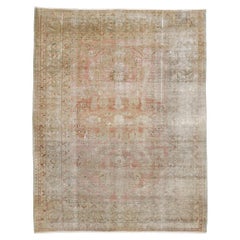 1900's Antique Persian Lilihan Carpet