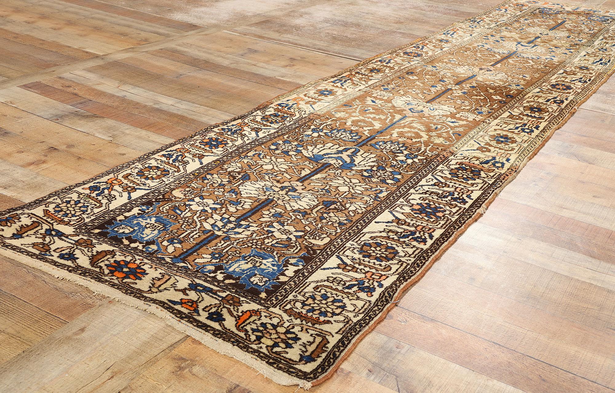 Lana Antico tappeto persiano Malayer del 1900 con stile tradizionale in vendita