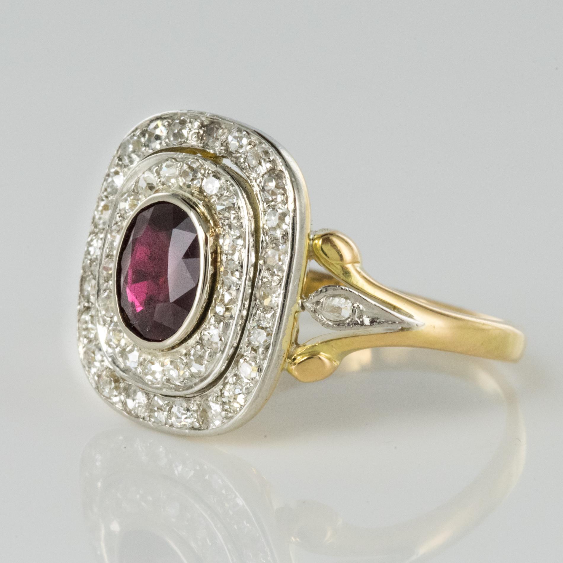 antique ruby engagement rings