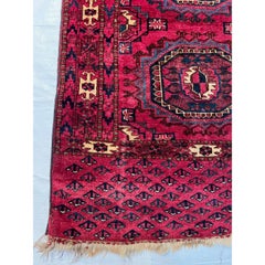 1900s Antique Salor Rug