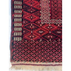 1900s Antique Saryk Rug