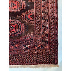 1900s Antique Saryk Rug