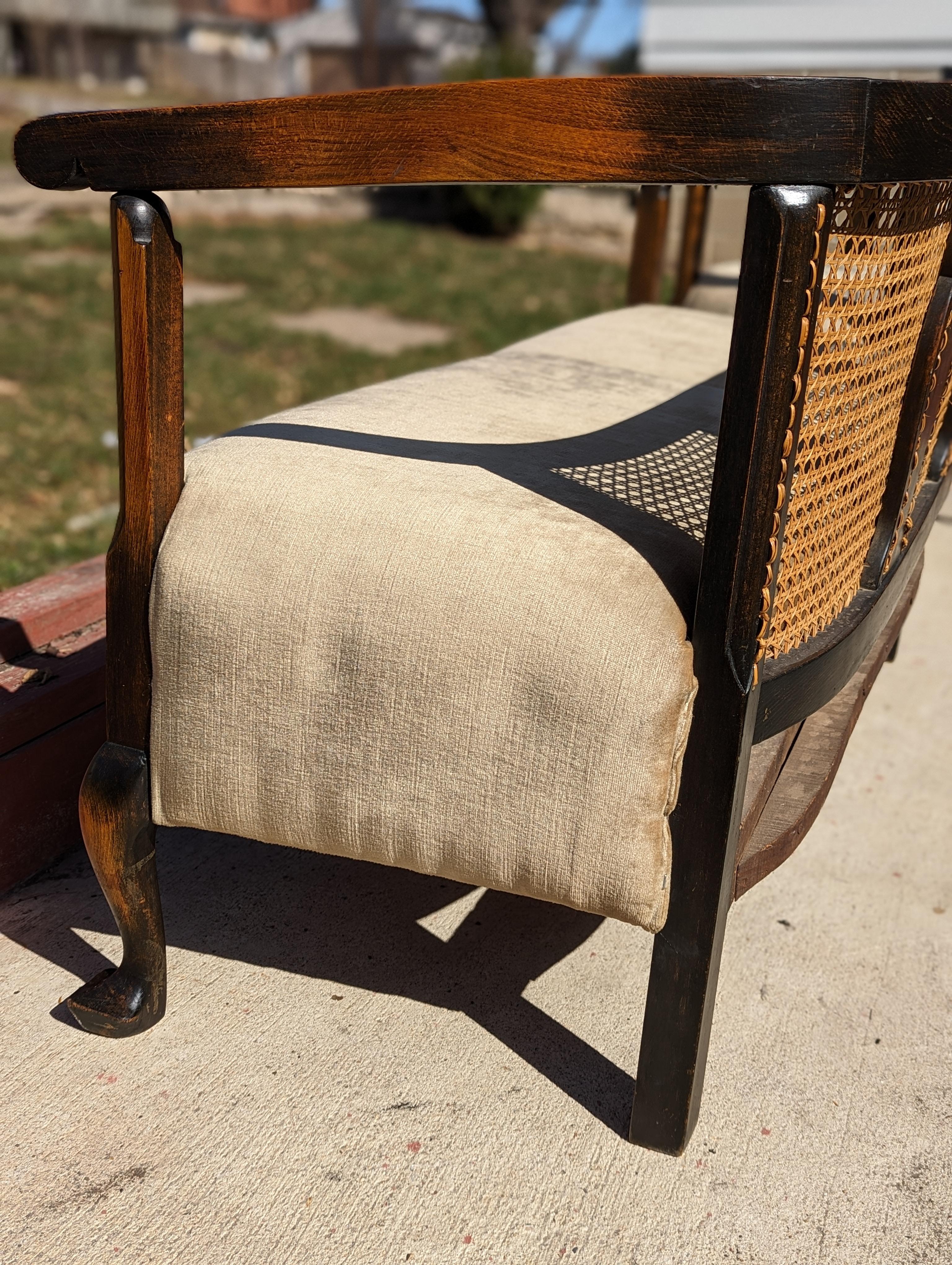Antiquités 1900 - Canapé et chaise assortis en vente 8