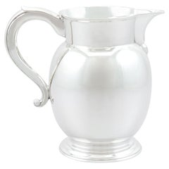 1900s Antique Sterling Sterling Silver Milk/Water Jug