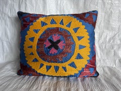 1900s Antique Suzani Pillow