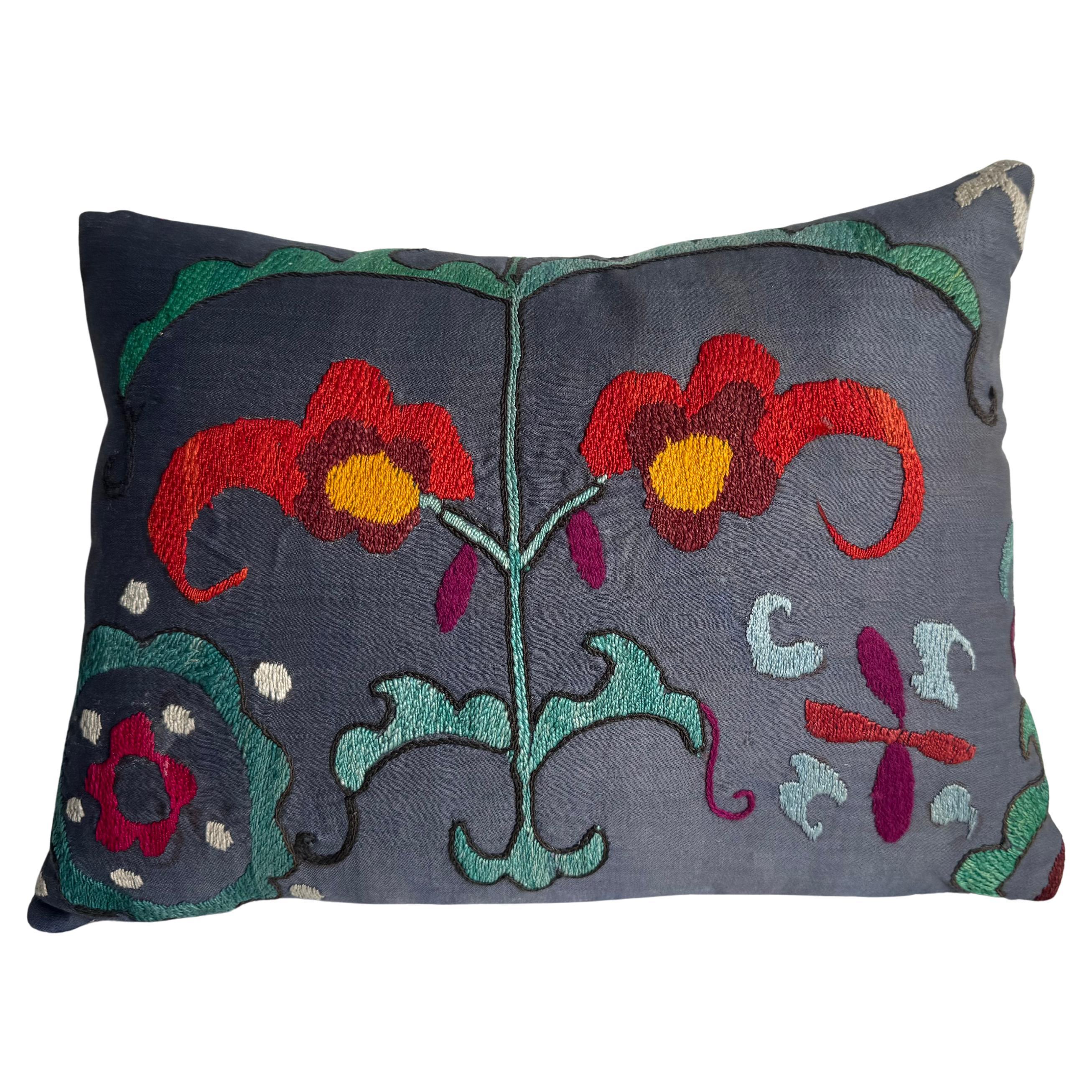 1900s Antique Suzani Pillow
