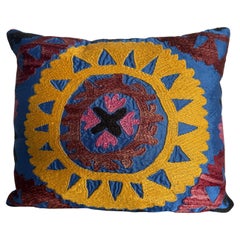 1900s Antique Suzani Pillow
