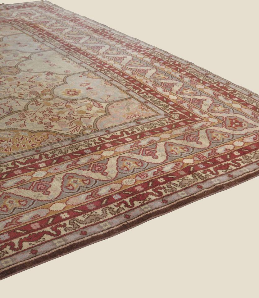 Europeo Tappeto Art Nouveau del 1900 in vendita