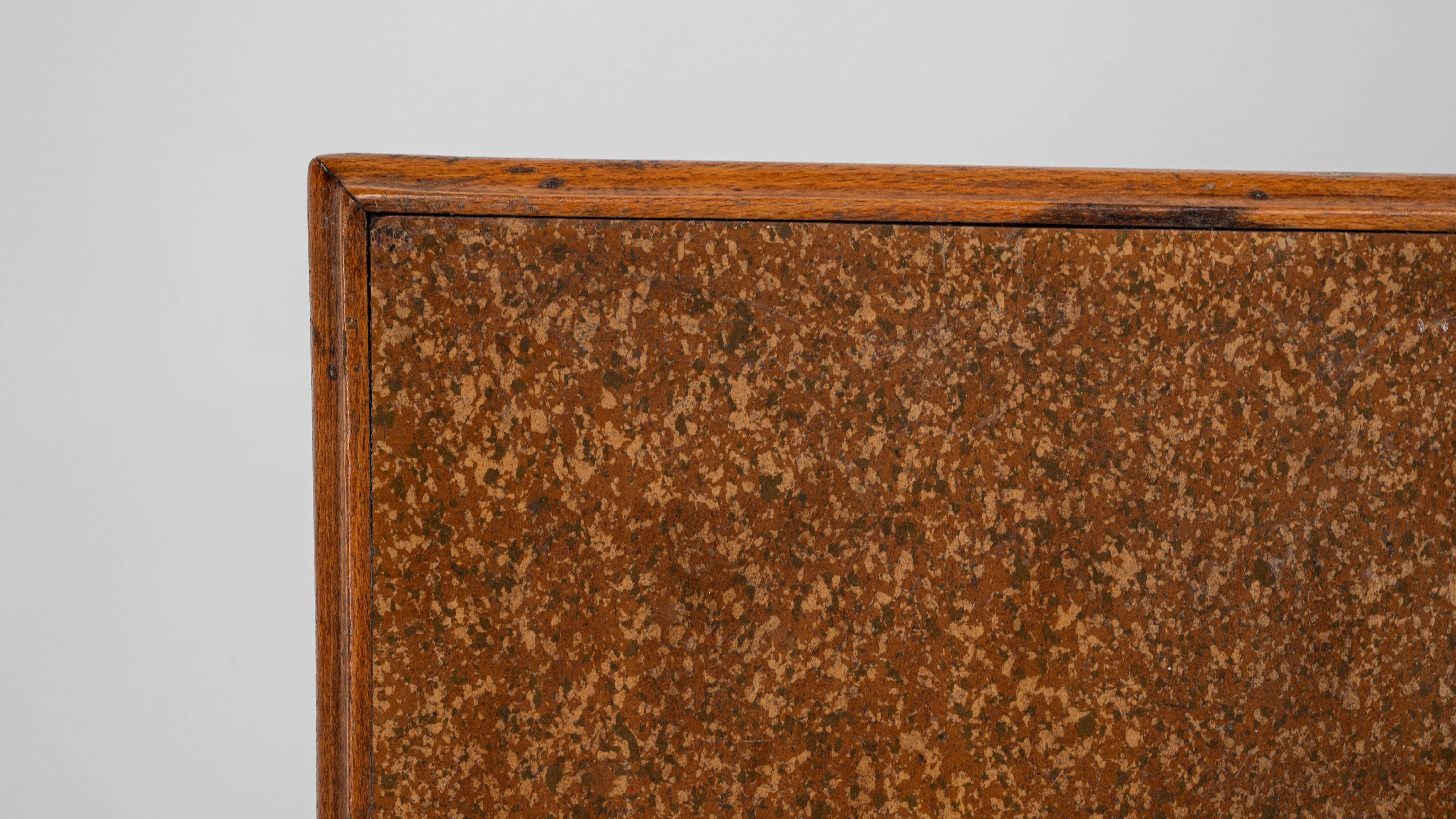 1900s Austrian Wooden Side Table For Sale 6