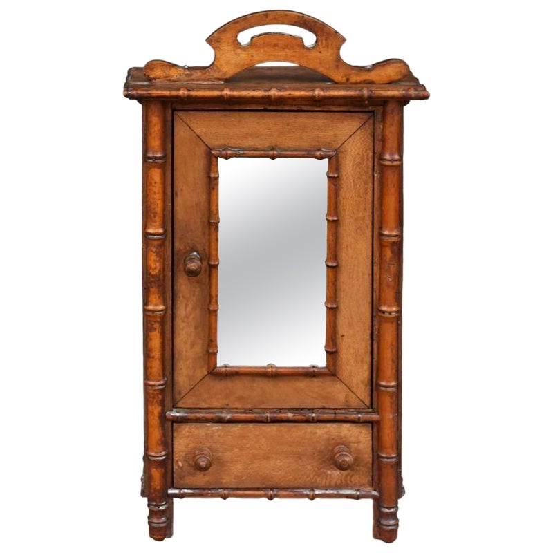 Armadio Pichpin in stile bambù del 1900 in vendita