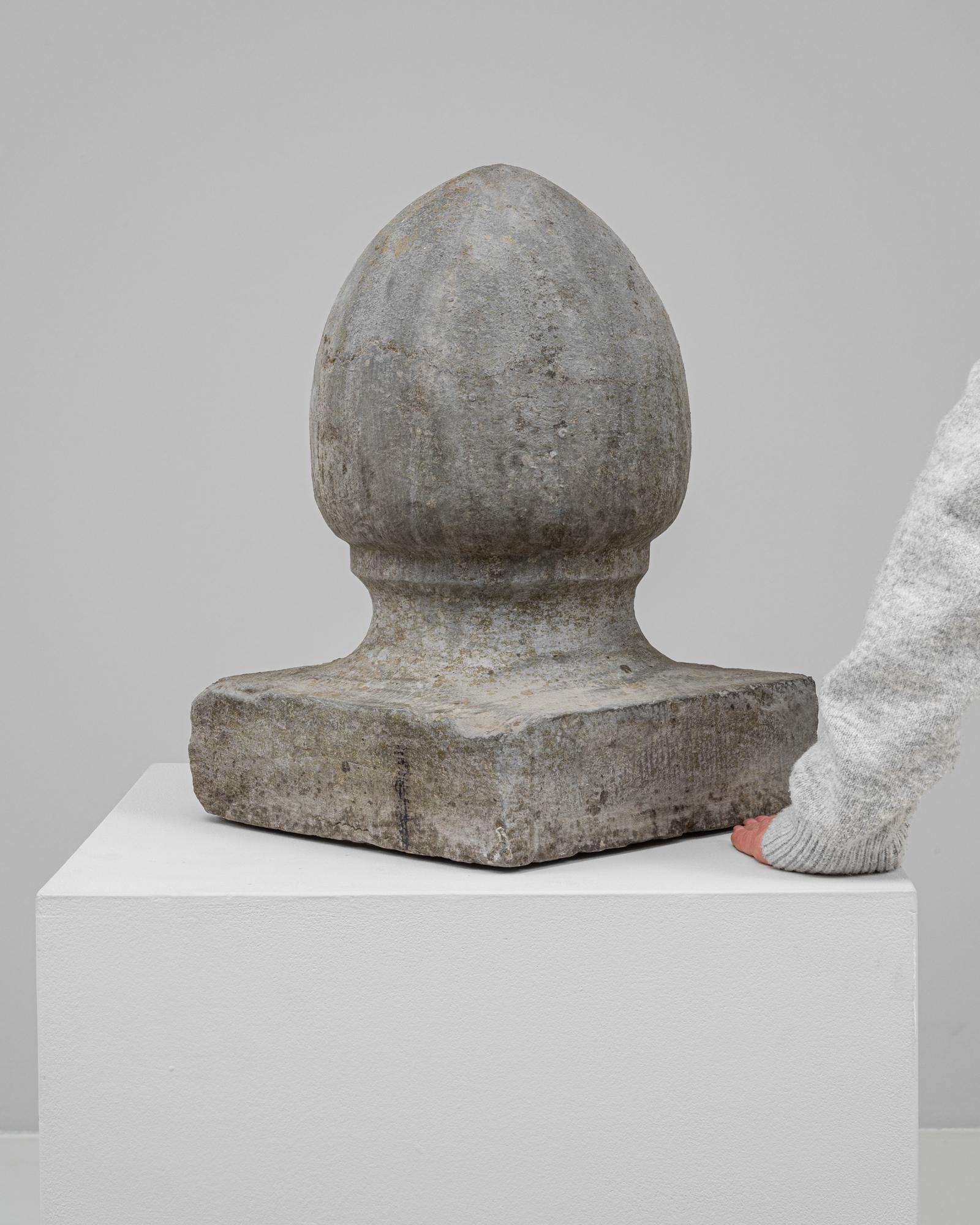 Stone 1900s Belgian Bluestone Decoration For Sale