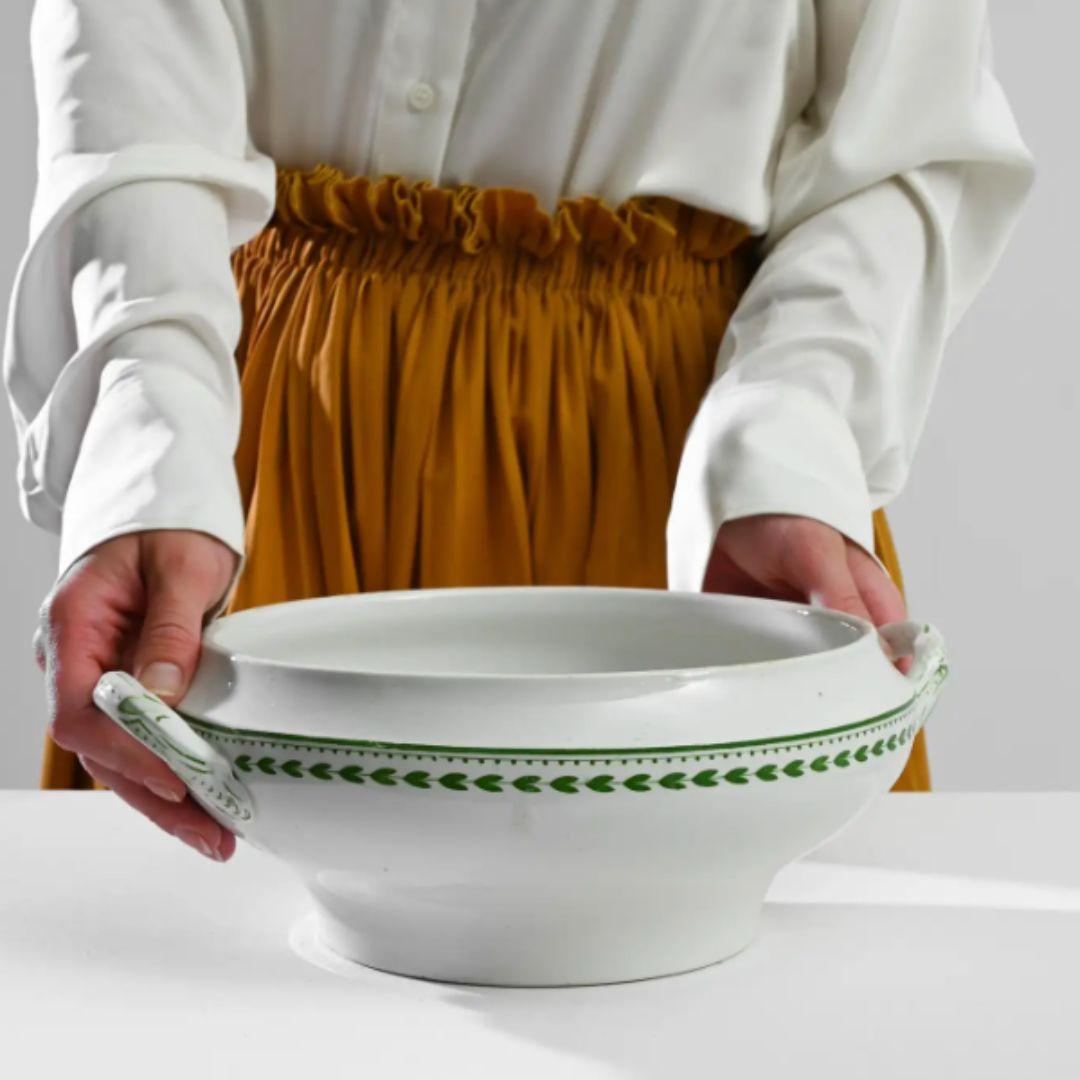 Belga Zuppiera belga Boch Freres del 1900 in vendita