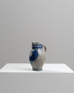 1900s Belgian Ceramic Jug