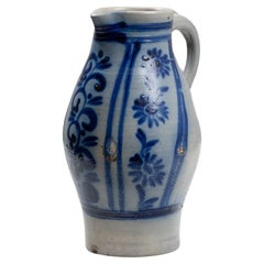 1900s Belgian Ceramic Jug