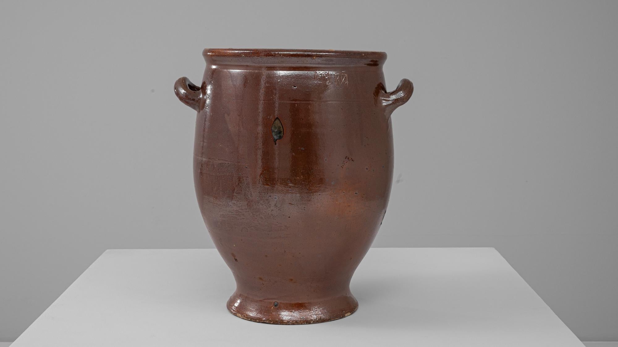 Vaso in ceramica belga del 1900 in vendita 4