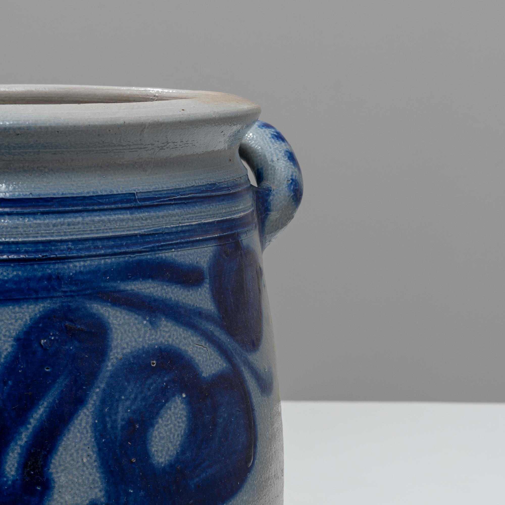 1900s Belgian Ceramic Pot For Sale 5