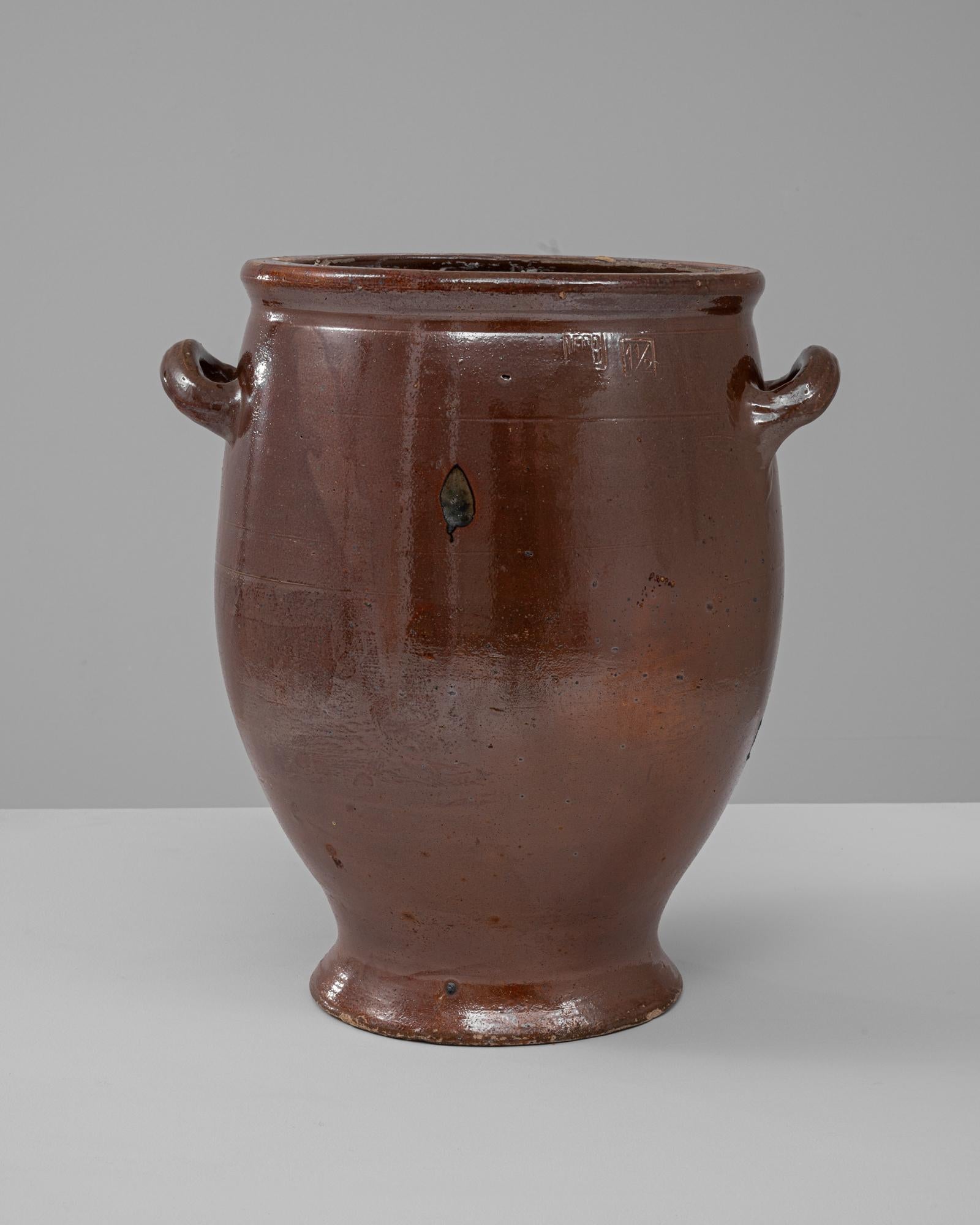 Vaso in ceramica belga del 1900 in vendita 3
