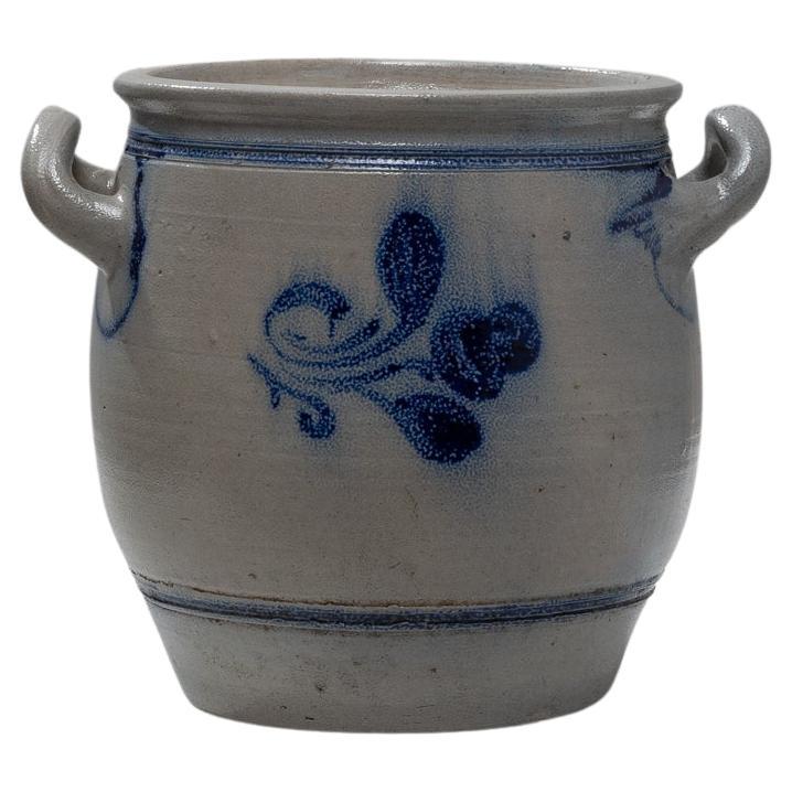 Pot en céramique belge des années 1900