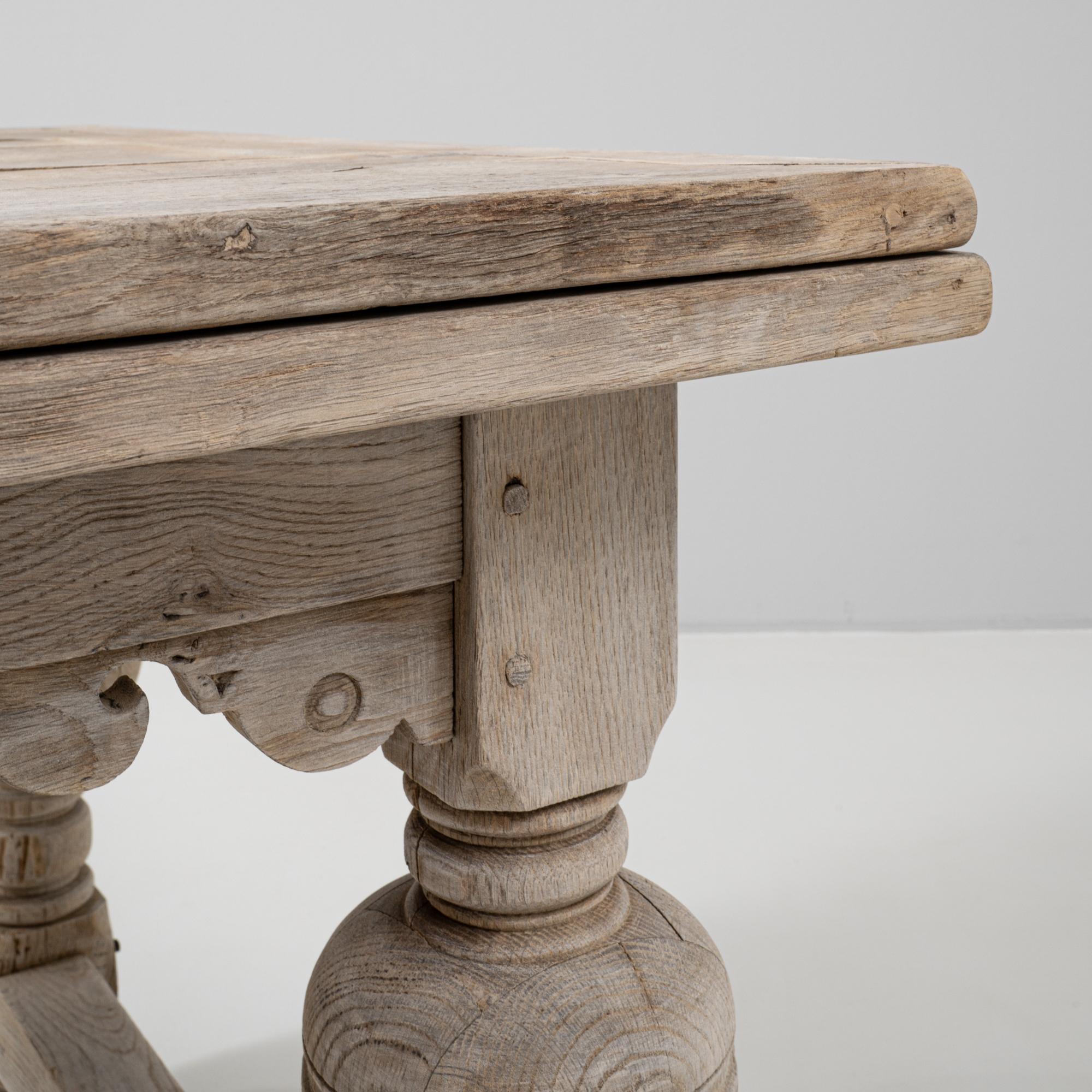 1900s Belgian Folding Table For Sale 1