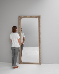 1900s Belgian Oak Mirror