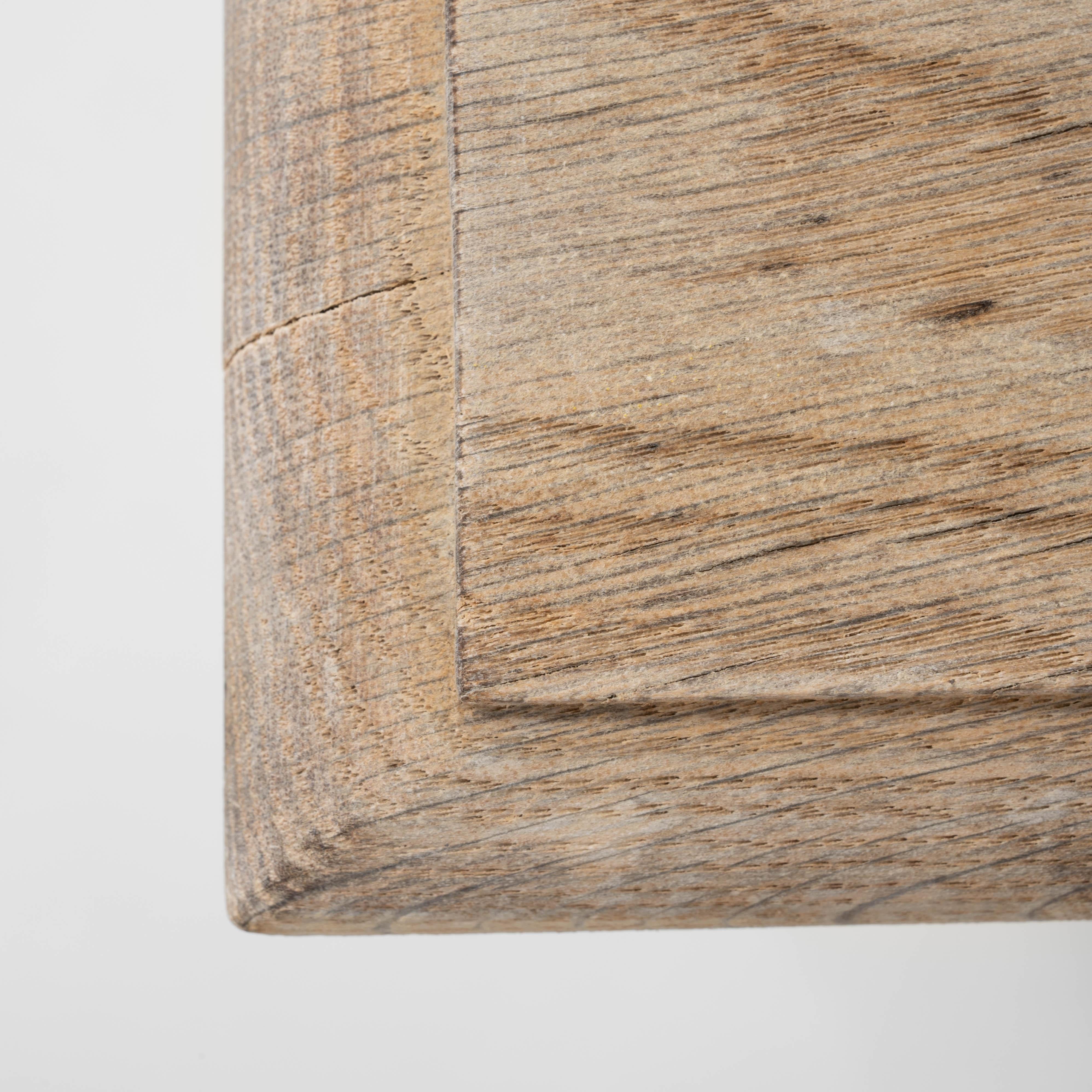 1900s Belgian Oak Side Table 4